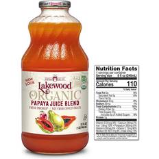 Lakewood Organic Fresh Pressed Juice Papaya Blend