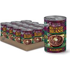 Amy's Organic Refried Vegetarian Black Beans 15.4