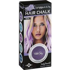 Hair Chalks Splat Violet Sky Hair Chalk Temporary Purple Hair Color Highlights