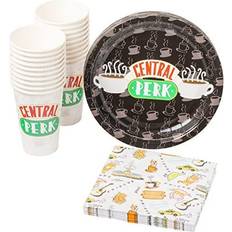 Silver Buffalo Central Perk Basic Paper Disposable Napkins Paper in Black/Brown/White Wayfair Black/Brown/White