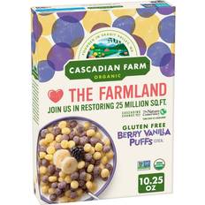 Vanilla Cereal, Porridge & Oats Cascadian Farm Organic Puffs Cereal Berry Vanilla
