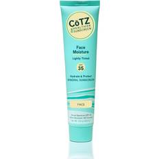 Cotz face moisture lightly tinted mineral sunscreen spf 35