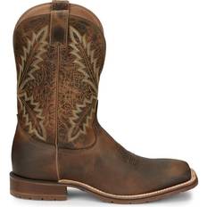 Tony Lama Mens Bowie Boots Brown Brown