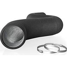 Ac Infinity flexible 6-inch aluminum ducting, heavy-duty four-layer protection