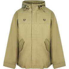 Fred Perry Beige Outerwear Fred Perry J1541 363 Beige Parka Jacket