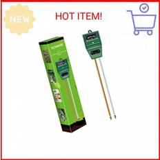 soil ph meter ms02 3-in-1 soil moisture/light/ph Green 0.26gal