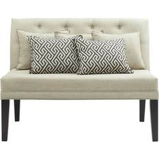 Picket House Furnishings Mara Taupe Loveseat Sofa