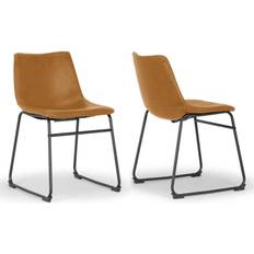 Glamour Home Set of 2 Frame Vintage Kitchen Chair