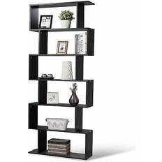 Gymax 6 Tier Style Book Shelf