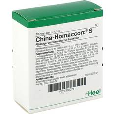 Biologische Heilmittel Heel GmbH CHINA HOMACCORD S Ampullen 10