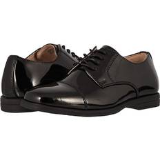 Florsheim Little Boys Reveal Cap Toe Jr. Oxford Shoes Black Patent Black Patent