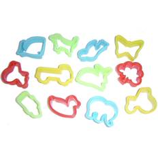 Pack of 12 Animal Shaped Dough Cookie Cutter