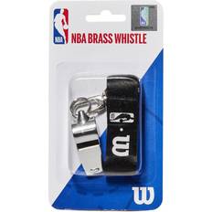 Wilson Nba Brass Whistle With Lanyard, Grey, Unisex, Basketball Gear, WTBA5000NBA