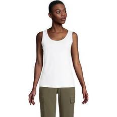 Lands End Women Tall Cotton Tank Top