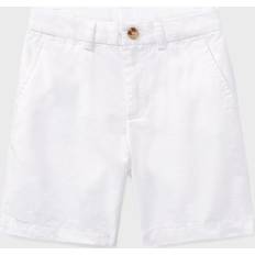 Polo Ralph Lauren Boy's Flat Front Chino Shorts, 2-7 WHITE