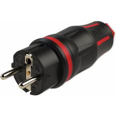 PCE 05721-sr Safety plug 250 V Black/red IP54