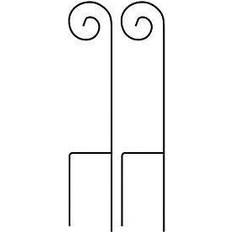 Pure Garden 35" Set of 2 Shepherd Hooks