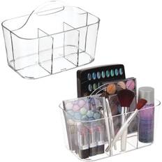 mDesign small plastic divided cosmetic caddy, 2