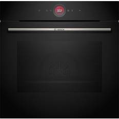 Self Cleaning - Single Ovens Bosch HBG7741B1B Black