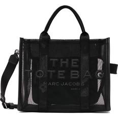 Marc Jacobs Textile Totes & Shopping Bags Marc Jacobs The Medium Mesh Tote Bag - Black