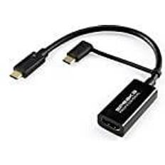 SpeaKa Professional SP-9015340 HDMI Adapter cable [1x HDMI