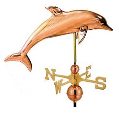 Good Directions Farmhouse Copper Dolphin Weathervane H