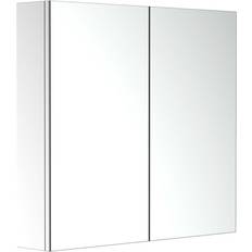 Homcom Stainless Steel Mounted Wall Cabinet 60x55cm