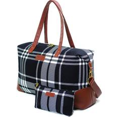 Jadyn Luna Women's 37L Weekender Duffel Bag Plaid