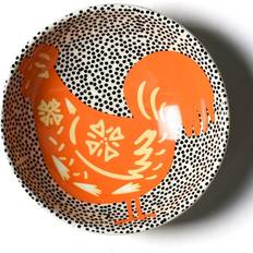 Colors Chinese Zodiac Rooster Dessert Bowl