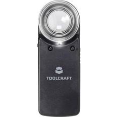 Toolcraft 1303080 Handheld magnifier incl. Magnification: