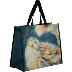 Solid Colours Fabric Tote Bags Puckator kim haskins rainbow cat shopping bag