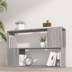 vidaXL grey sonoma Cabinet Book Shelf