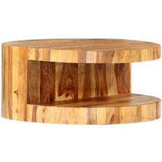 vidaXL Round Sheesham Coffee Table