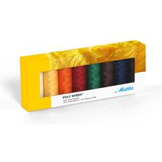 Mettler 200 m poly sheen thread standard selection box, multi-colour