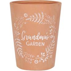 Something Different Grandma's Garden Terracotta Plant Pot