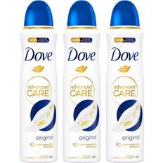 Dove Sticks Toiletries Dove Anti-Perspirant Advanced Care Original 72H Deodorant for Women, 150ml, 3