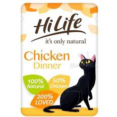 HiLife it's Only Natural Chicken Dinner Cat