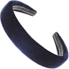 Navy Topkids Accessories Velvet Padded Alice Headband Hairband Band Band