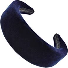 Navy Topkids Accessories Velvet Padded Alice Headband Hairband Band