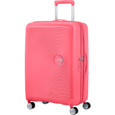 American Tourister Orange Suitcases American Tourister SoundBox Spinner Sun