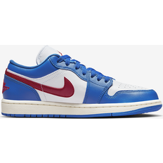 Nike Air Jordan 1 Low W - Sport Blue/White/Sail/Gym Red