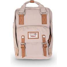 Doughnut Macaroon 16L Travel School Ladies College Girls Lightweight Casual Daypacks Bag Backpack Ivory