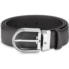 Montblanc Horseshoe Buckle Belt - Grey