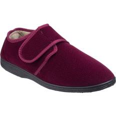 Fleet & Foster mens slipper red sam 6,7,8,9,10,11,12