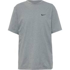 Nike Men's Hyverse Versatile Dri-Fit UV Short-Sleeve Top - Smoke Grey/Htr/Black