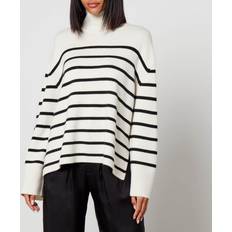 M Cardigans Anine Bing Courtney Striped Wool-Blend Jumper