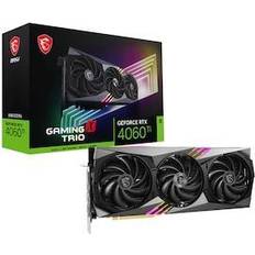 MSI GeForce RTX 4060 Ti Graphics Cards MSI GeForce RTX 4060 Ti Gaming X Trio HDMI 3xDP 8GB