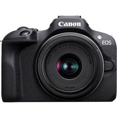 Canon APS-C - Image Stabilization Mirrorless Cameras Canon EOS R100 + RF-S 18-45mm f/4.5-6.3 IS STM