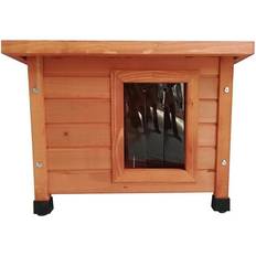 @Pet Outdoor Cat House Rodent House Cabin Cat Cage Kennel XL