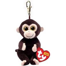 TY Beanie Bellies Key Clip Matteo Monkey, Multi